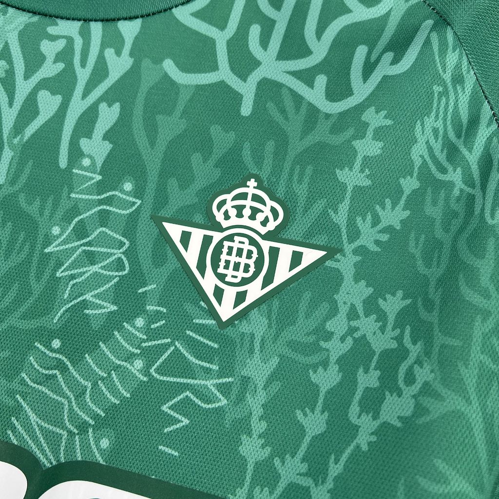 Camisa Betis Seaweed Theme 24/25 - Torcedor Masculina