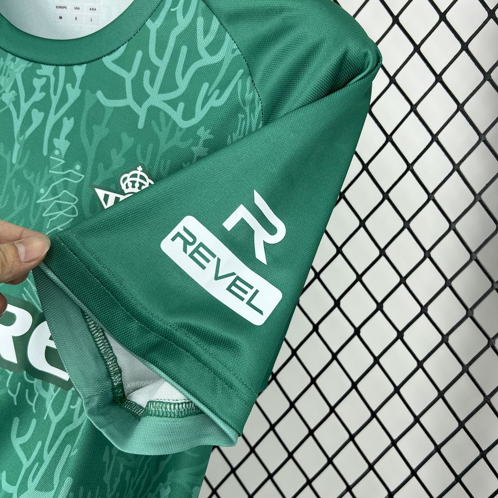Camisa Betis Seaweed Theme 24/25 - Torcedor Masculina