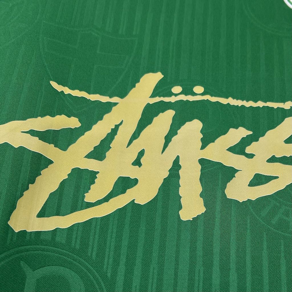 Camisa Palmeiras X Stussy Home 24/25 - Torcedor Masculina