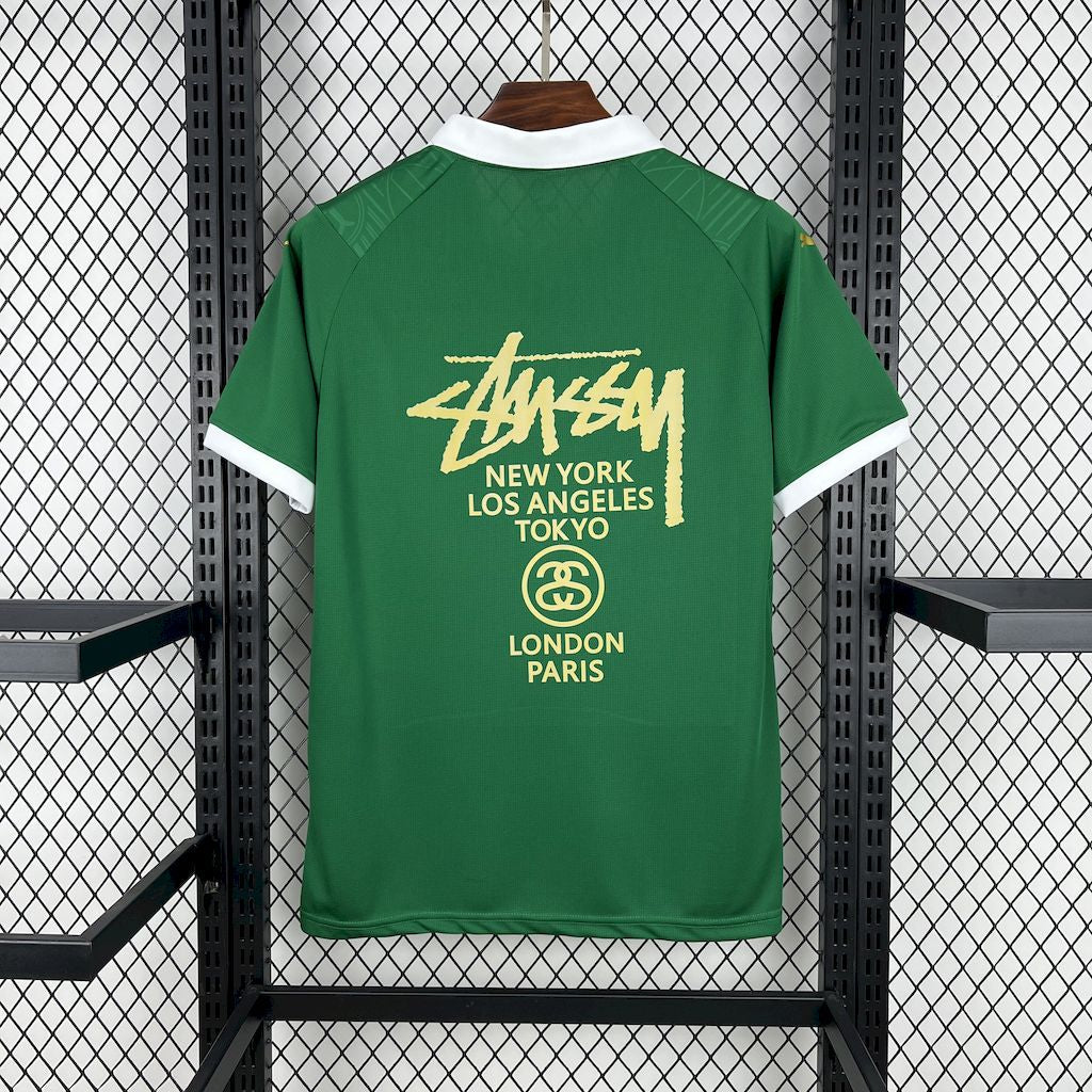 Camisa Palmeiras X Stussy Home 24/25 - Torcedor Masculina