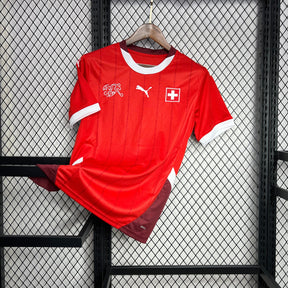 Camisa Suíça Home 24/25 - Torcedor Masculina