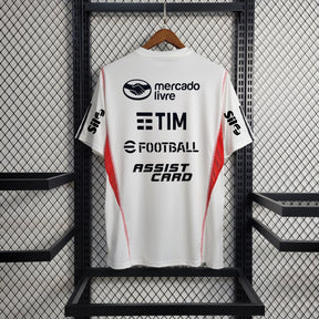 Camisa Flamengo Treino branca  23/24 - Full patrocínios