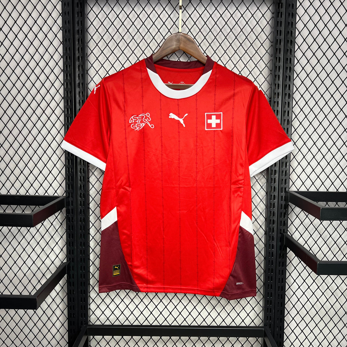 Camisa Suíça Home 24/25 - Torcedor Masculina