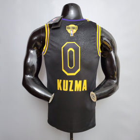 Camisa NBA Lakers #0 Kuzma NBA Finals Black - 23/24