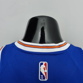 Camisa NBA NY Knicks #4 Rose - 75° Aniversário Limited Blue