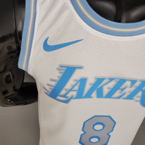 Camisa NBA Lakers #8 Bryant Retro Limited White - 23/24