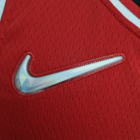 Camisa NBA Chicago Bulls #23 Jordan - 75° Aniversário Red
