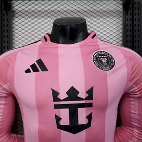 Camisa Inter Miami 25/26 - Versão Jogador Manga Comprida