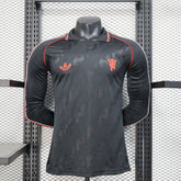 Camisa Manchester United Edição-Especial 25/26 - Versão Jogador Manga Comprida