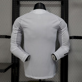 Camisa Real Madrid 25/26 - Versão Jogador Manga Comprida